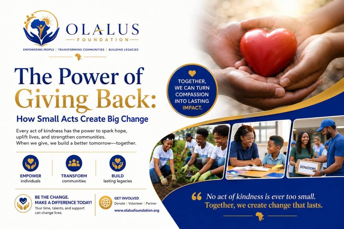 The Power of Giving Back: How Small Acts Create Big Change
